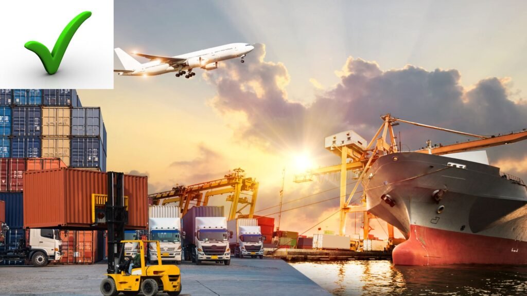 Logistic and Transportation a picture representation of logistic company