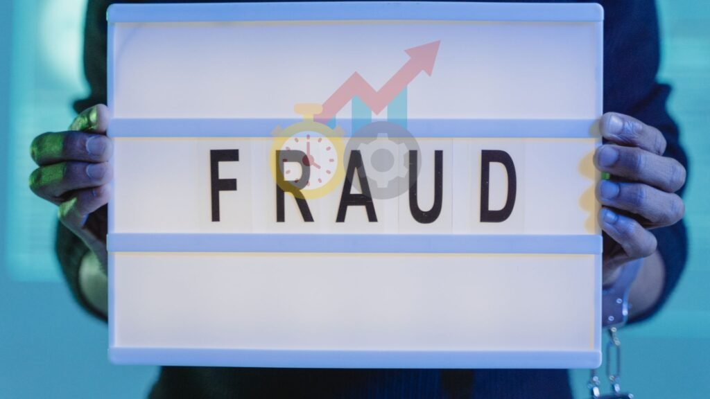 Fraud Detection Systems a white board written on it "Fraud"
