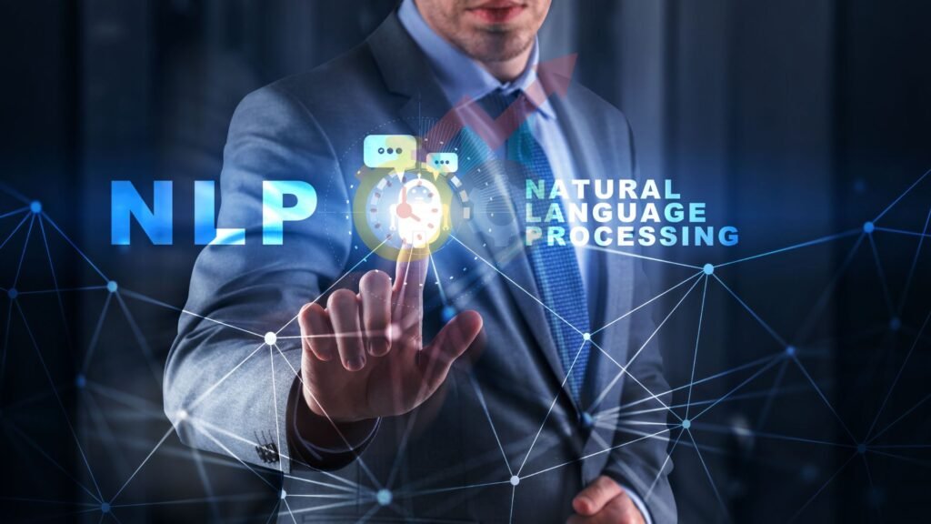 Natural Language Processing (NLP) Services An image rewritten on it "Natural Language Processing"