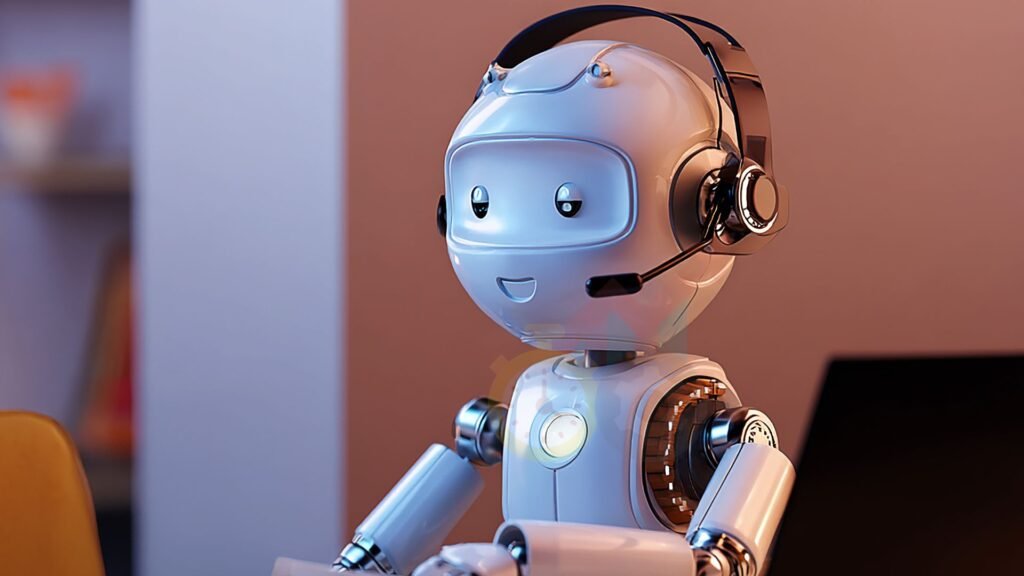 Automated Decision-Making Systems An image showing an ai sitting on the table as an attendance
