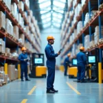 This is an image showing a store manager checking their inventory record to see Why Most Inventory Forecasting Methods