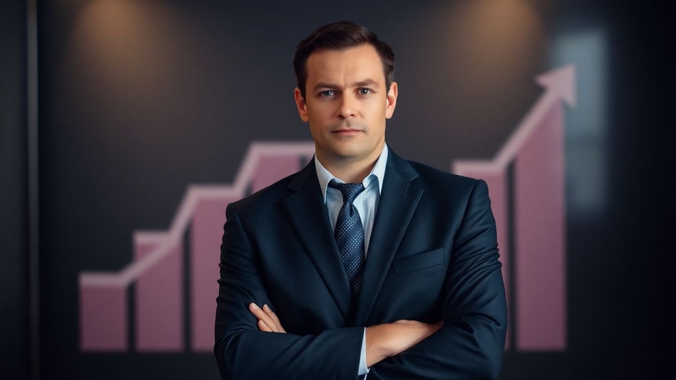 CFO leading financial growth and revenue prediction.